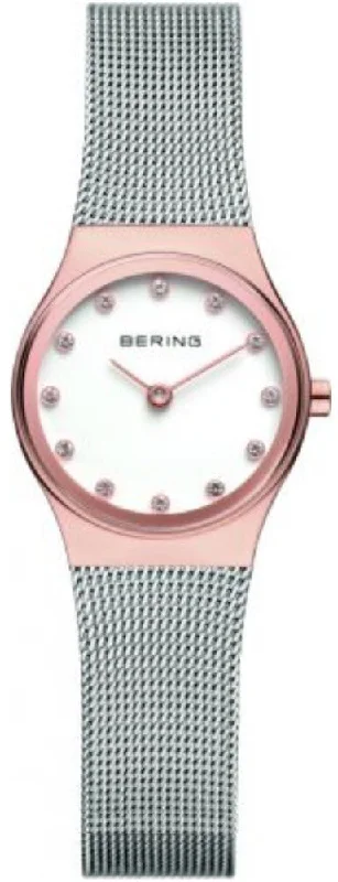 women's Bering monogram engraving design watches -Bering Classic Ladies