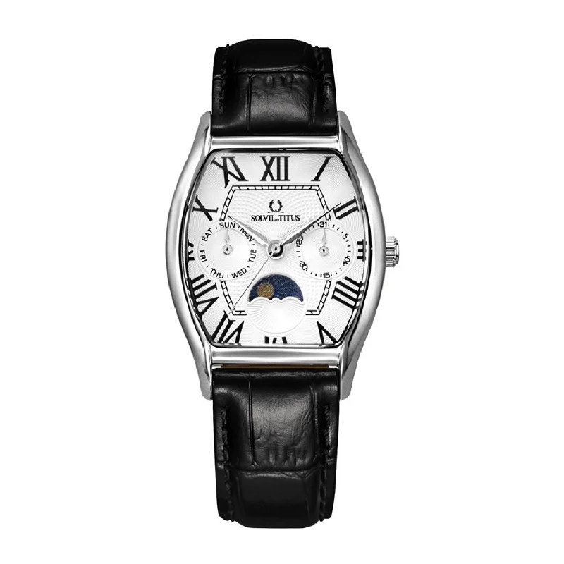 women's mechanical watches with NATO style straps -SOLVIL ET TITUS BARISTA W06-03220-001 MULTI-FUNCTION QUARTZ WOMEN WATCH women's mechanical watches with NATO style straps -SOLVIL ET TITUS BARISTA W06-03220-001 MULTI-FUNCTION QUARTZ WOMEN WATCH