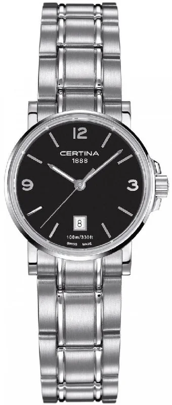 women's Certina tritium design watches -Certina Watch DS Caimano Lady Quartz