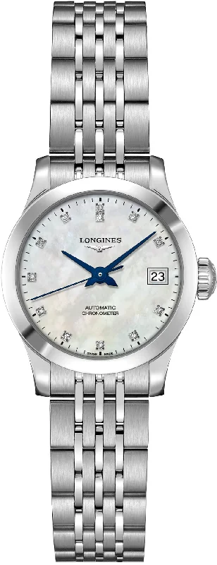 women's Longines for water activities -Longines Record Ladies