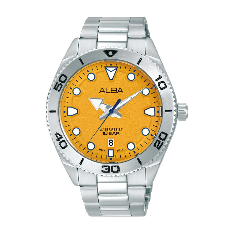 men's digital watches for swimming -ALBA AS9T17X ACTIVE 3 HANDS DATE QUARTZ MEN WATCH men's digital watches for swimming -ALBA AS9T17X ACTIVE 3 HANDS DATE QUARTZ MEN WATCH