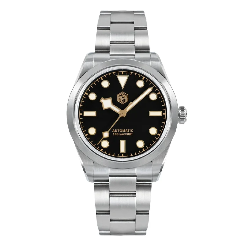 men's climbing watches for high altitude -San Martin 38mm Snowflake Hands Explore Watch SN0107-G6 men's climbing watches for high altitude -San Martin 38mm Snowflake Hands Explore Watch SN0107-G6