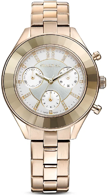 women's mechanical watches with double-domed design -Swarovski Octea Lux Sport