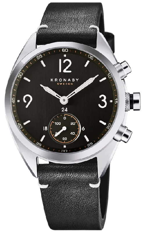 Smart Watches for Mens Blood Pressure Monitoring-Kronaby Apex Smartwatch
