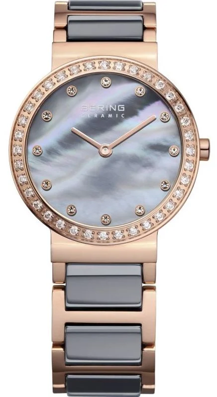 women's Bering SuperLuminova design watches -Bering Ceramic Ladies
