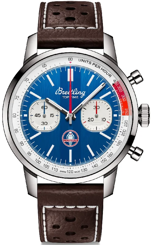 men's mechanical watches with alarm design -Breitling Top Time B01 41 Cobra