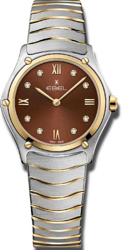 Ebel women's watches with polished finish-​Ebel Watch Sport Classic Ladies