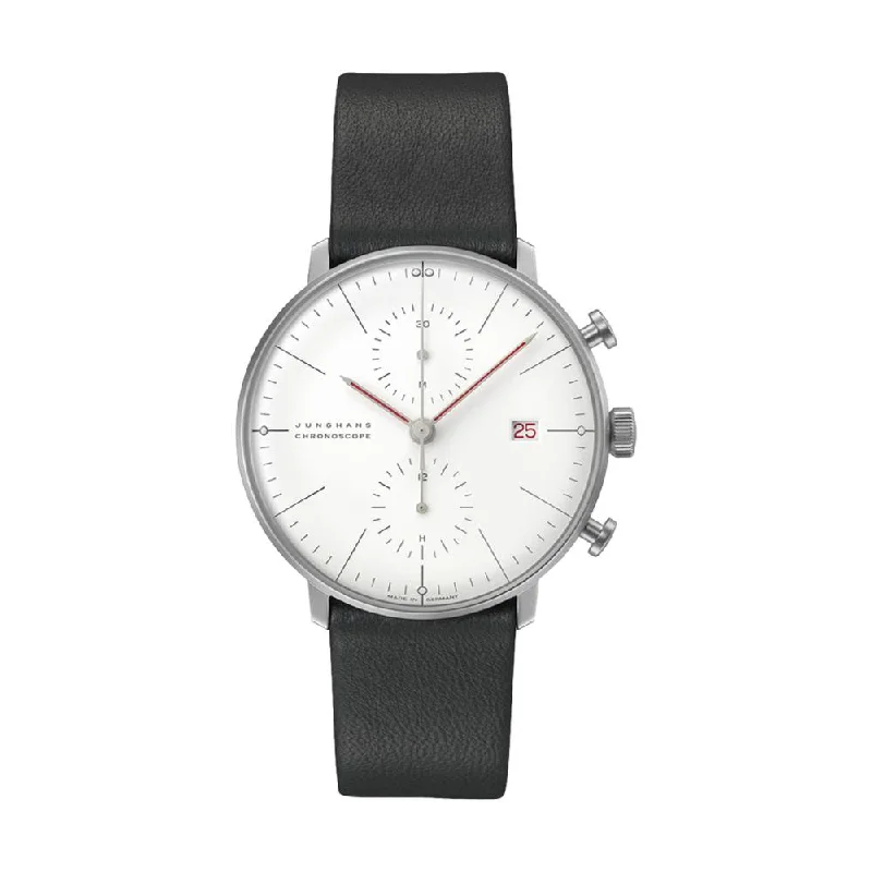 men's GMT watches with day-night design -Max Bill Bauhaus Chronoscope