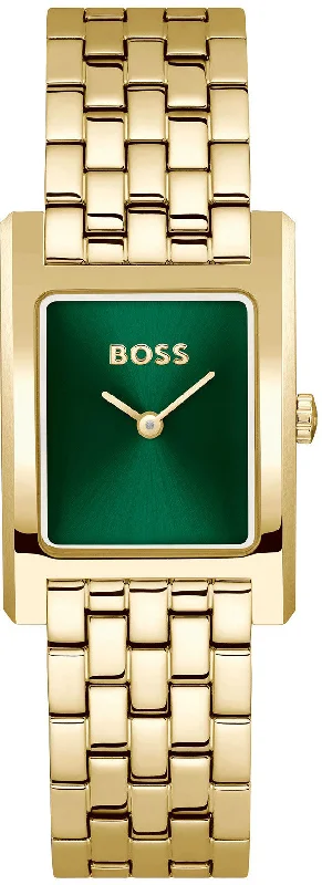 women's mechanical watches with convex design -Boss Lucy Qtm