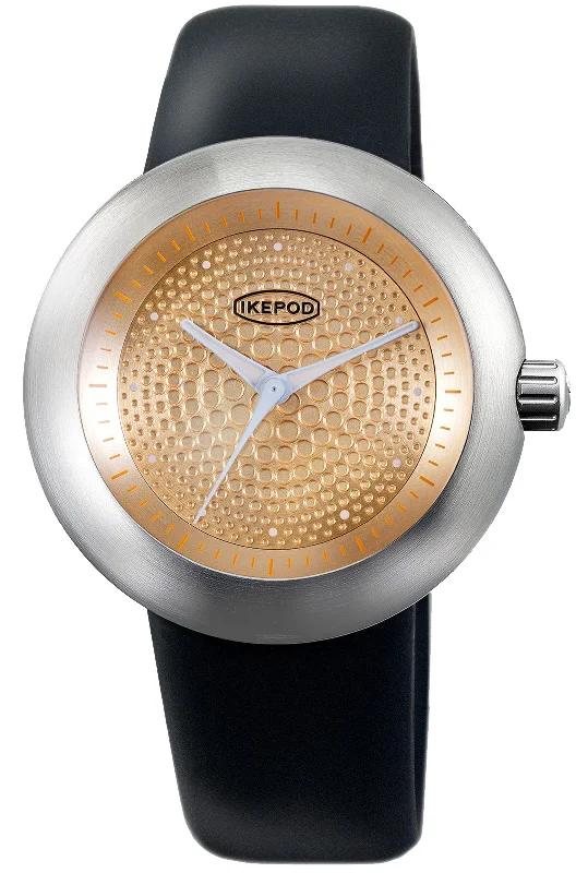 men's mechanical watches with limited edition design -Ikepod Megapod M303 Gold Dots D