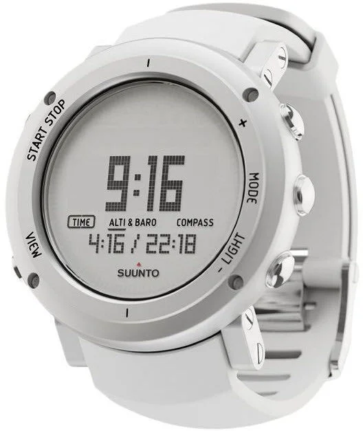 Mens Smart Watch Service-Suunto Watch Core Alu Pure White