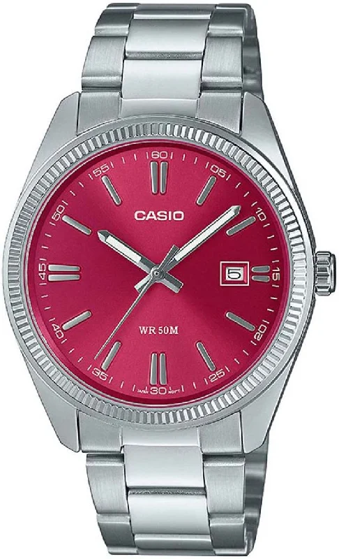 men's Cartier alarm design watches -Casio MTP Series