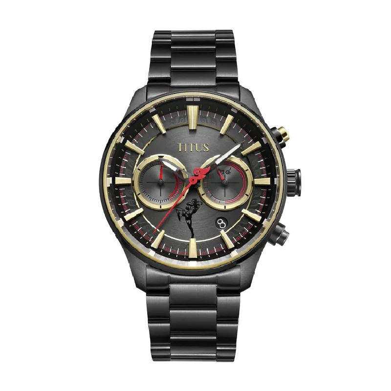 men's chronograph watches with NATO style straps for sports -SOLVIL ET TITUS W06-03307-001 SPECIAL EDITION MUAY THAI CHRONOGRAPH WATCH men's chronograph watches with NATO style straps for sports -SOLVIL ET TITUS W06-03307-001 SPECIAL EDITION MUAY THAI CHRONOGRAPH WATCH