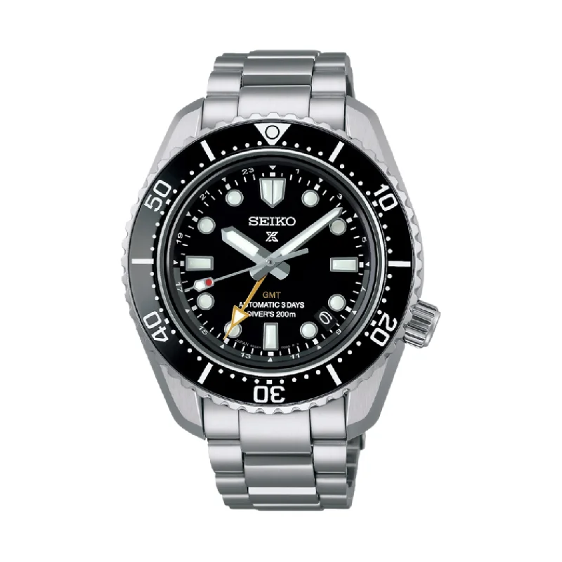 men's dive watches with 24-hour display -SEIKO PROSPEX SPB383J1 AUTOMATIC GMT DIVER'S MEN WATCH