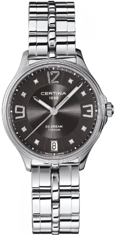 women's Certina chronograph design watches -Certina Watch DS Dream Quartz