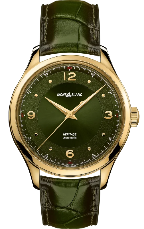 men's mechanical watches with C3 SuperLuminova design -Montblanc Ex-Display Heritage Automatic D men's mechanical watches with C3 SuperLuminova design -Montblanc Ex-Display Heritage Automatic D