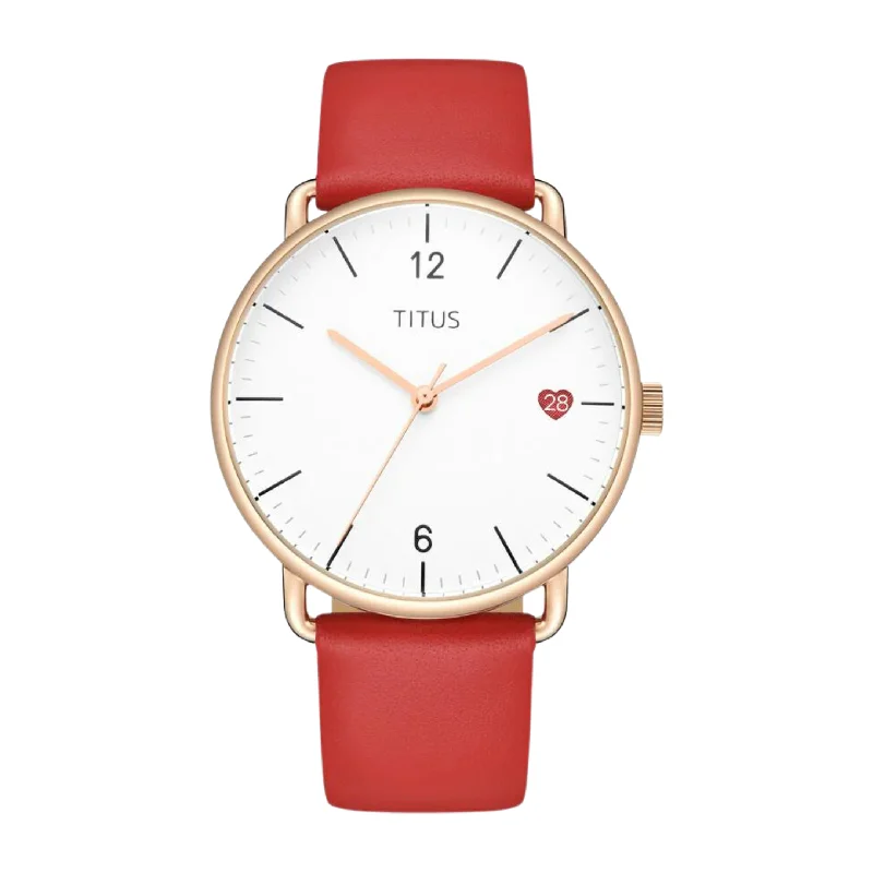 women's mechanical watches for water activities -SOLVIL ET TITUS NORDIC TALE W06-03107-005 3 HANDS DATE QUARTZ WOMEN WATCH