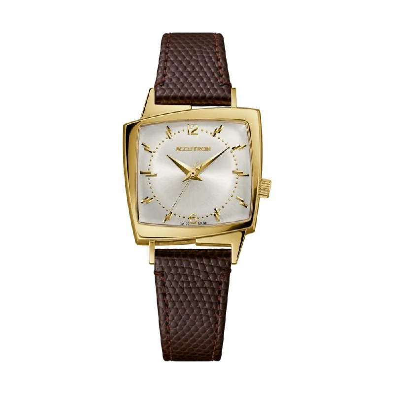 men's solar powered field watches -Legacy Automatic Brown Leather Strap Limited Edition Watch Gold-Tone Case men's solar powered field watches -Legacy Automatic Brown Leather Strap Limited Edition Watch Gold-Tone Case