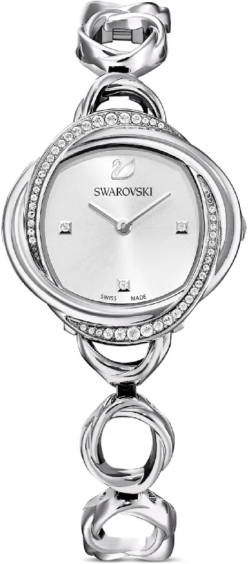 women's mechanical watches with personalized engraving design -Swarovski Watch Crystal Flower Bracelet women's mechanical watches with personalized engraving design -Swarovski Watch Crystal Flower Bracelet