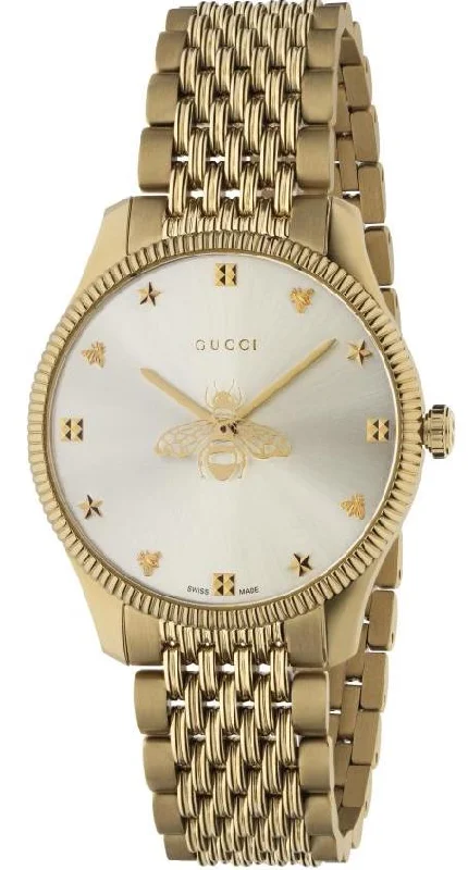 women's mechanical watches with flat design -Gucci G-Timeless