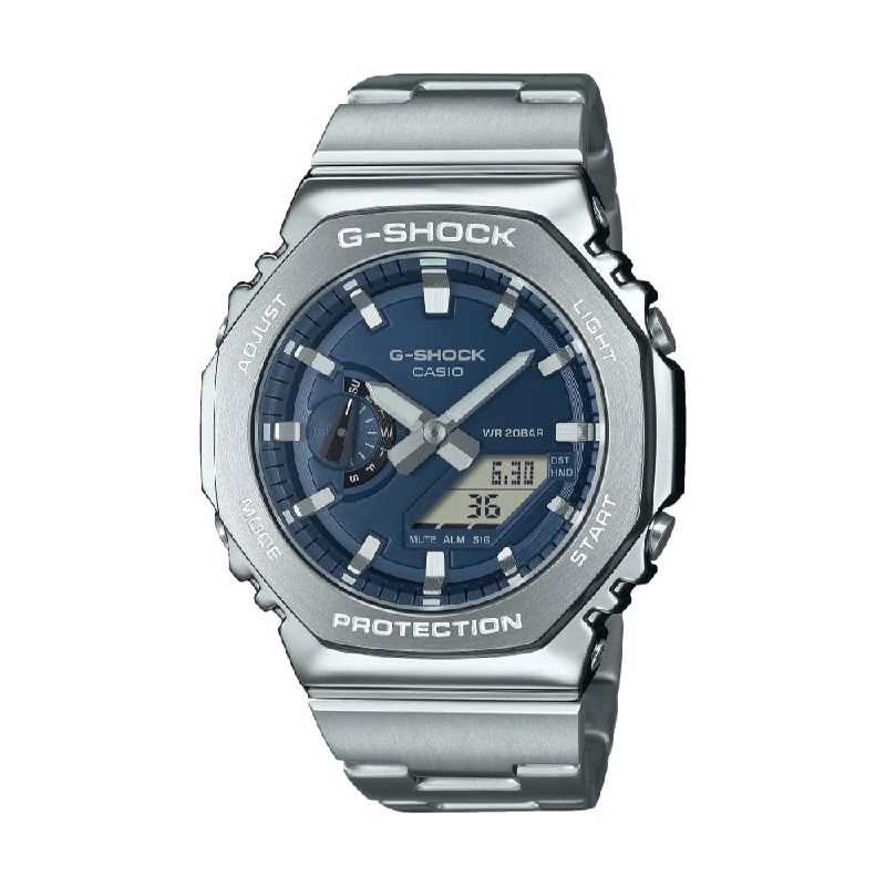 men's field watches with manual style design -G-Steel GM-2110D-2B