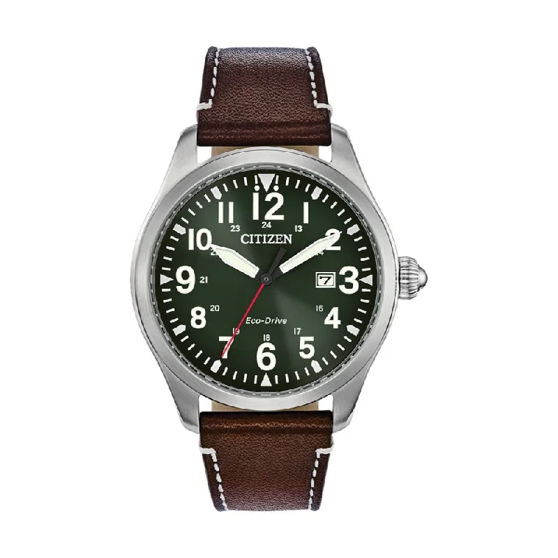 men's dive watches with fabric straps -GARRISON GREEN DIAL