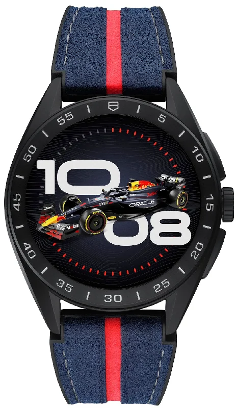 Smart Watches for Mens Review Site-TAG Heuer Connected Calibre E4 x Oracle Red Bull Racing Edition