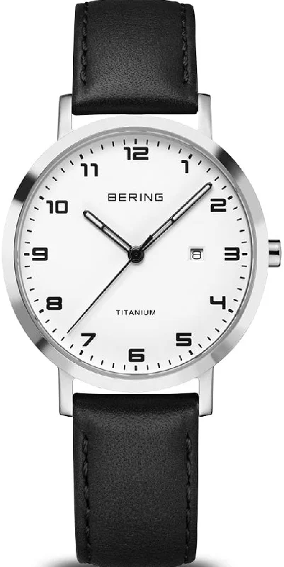 women's Bering automatic design watches -Bering Titanium Ladies