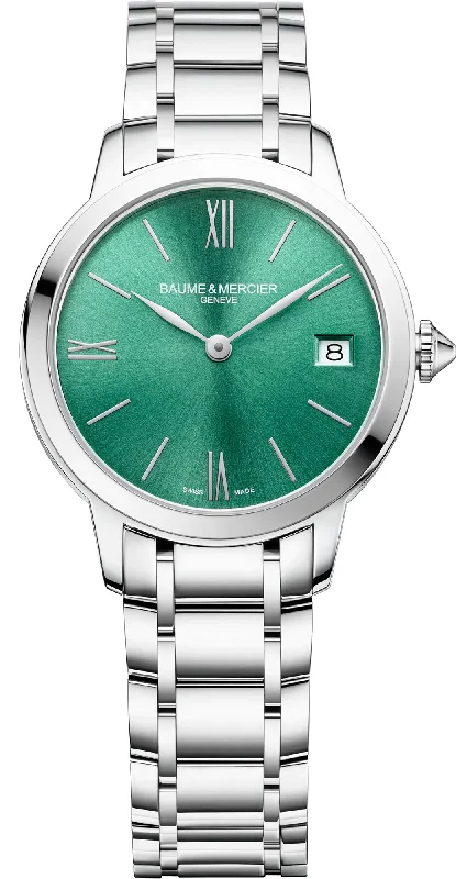 women's mechanical watches with hand-wound display function -Baume et Mercier Watch Classima Ladies