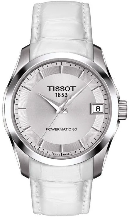 women's Tissot with silicone straps -Tissot Watch Couturier