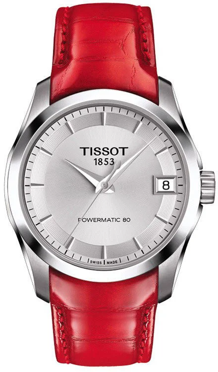 women's Tissot with rubber straps -Tissot Watch Couturier