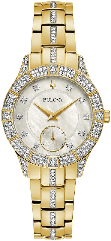 women's Bulova mechanical watches -Bulova Crystal Phantom Ladies