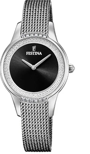 women's mechanical watches with BGW9 SuperLuminova design -Festina Two Hands Ladies