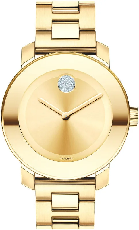 women's mechanical watches with NATO style straps for sports -Movado Watch Movado Bold Ladies