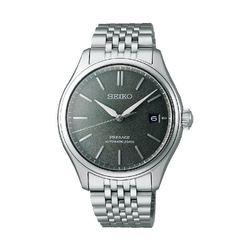men's Seiko with fabric straps -SEIKO PRESAGE SPB465J1 CLASSIC SERIES MEN WATCH
