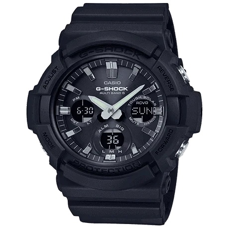 Unisex Gift Style Watches-Casio G-Shock Men's Black Watch GAW-100B-1AER