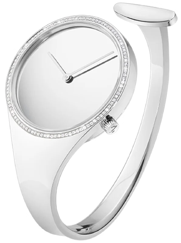 Women's Georg Watch Repair-Georg Jensen Vivianna Mirror Diamond Medium