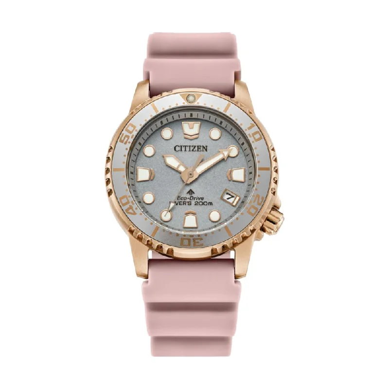 men's pilot watches with luminescent design -Promaster Dive 37mm Rose Gold-Tone