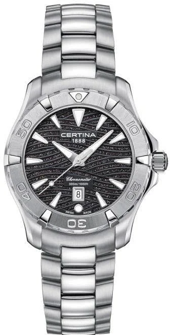 women's Certina with rubber straps -Certina DS Action Chrono Lady