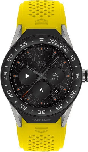 Mens Smart Watches Tips-TAG Heuer Watch Connected Modular 45 Smartwatch