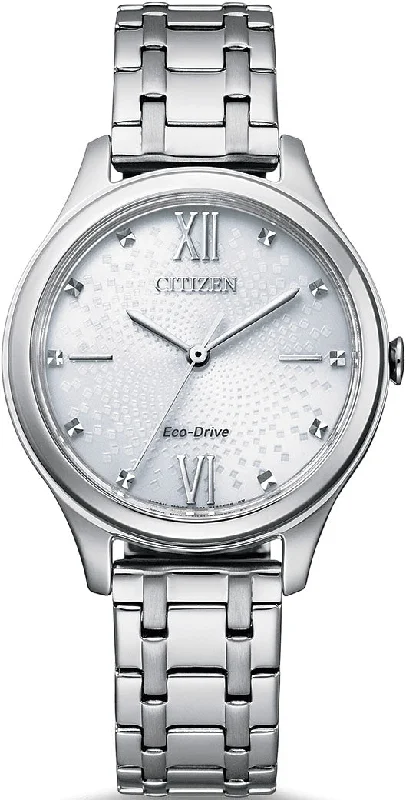 women's Citizen ergonomic design watches -Citizen Bracelet Eco Drive Ladies