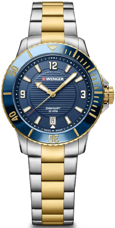 women's mechanical watches with compass function -Wenger Seaforce Small