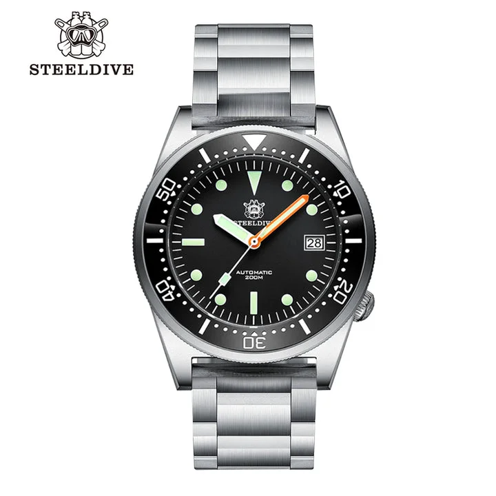 men's 200m dive watches -Steeldive SD1979 Diver Watch