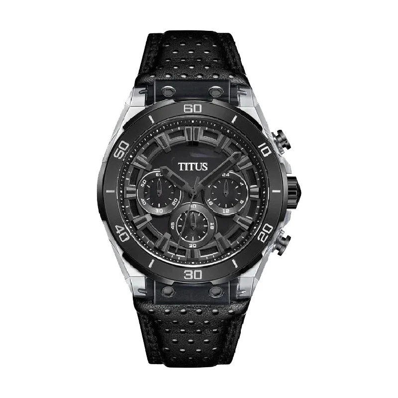 men's digital watches with flyback function -SOLVIL ET TITUS MODERNIST W06-03285-002 CHRONOGRAPH QUARTZ MEN WATCH