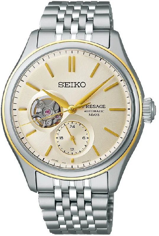 men's Seiko with GMT function -Seiko Presage Classic Series