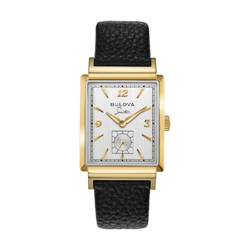 men's dive watches with rubber straps -My Way Gold-Tone Case Silver Dial