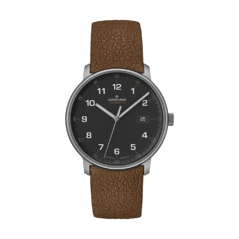 men's dive watches for outdoor activities -Form A Titan Black Dial
