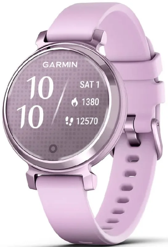 Smart Watches for Ladies Gift-Garmin Lily 2 Metallic Lilac Lilac Silicone