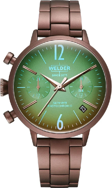 women's mechanical watches with moon phase display -Welder Watch Space