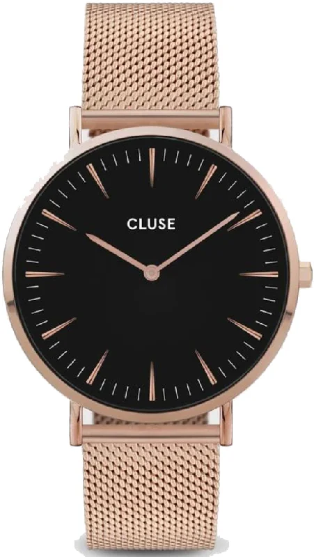 women's mechanical watches with BGW9 SuperLuminova display -Cluse La Boheme Ladies D